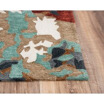 junie blue area rug  x    
