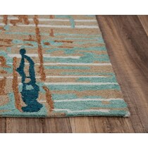 junie blue outdoor area rug   