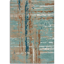 junie blue outdoor area rug   