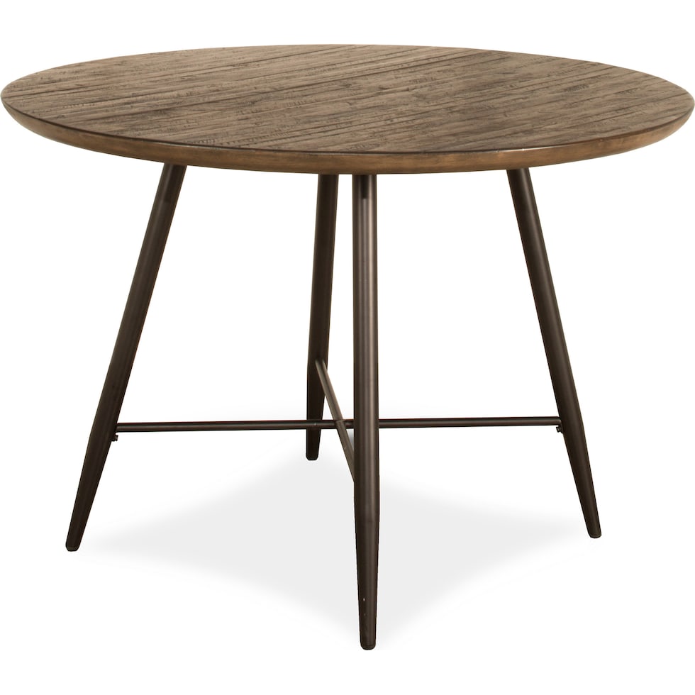 juniper dark brown dining table   