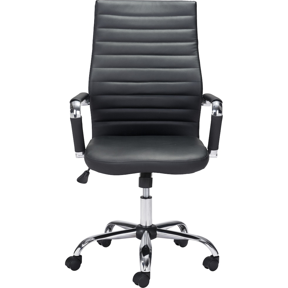 kaden black desk chair   