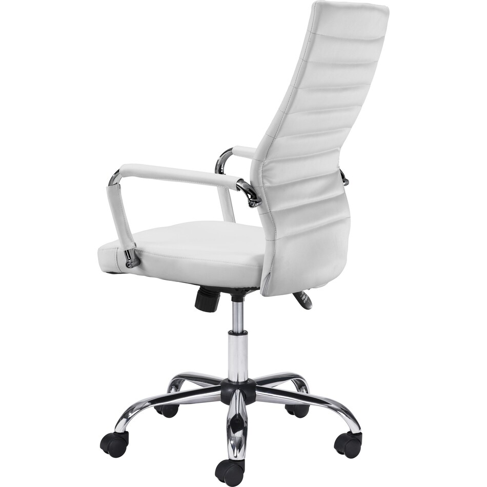 kaden white desk chair   