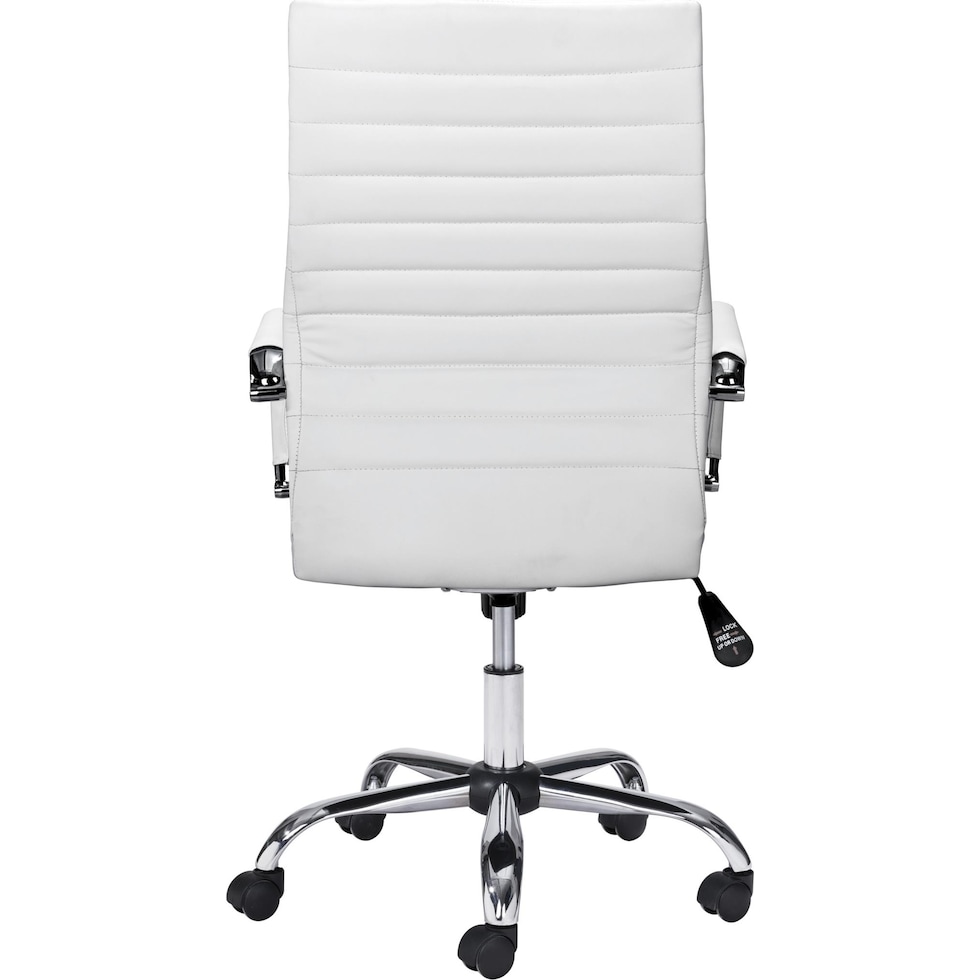 kaden white desk chair   