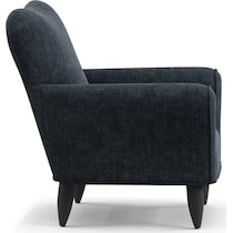 kady blue accent chair   