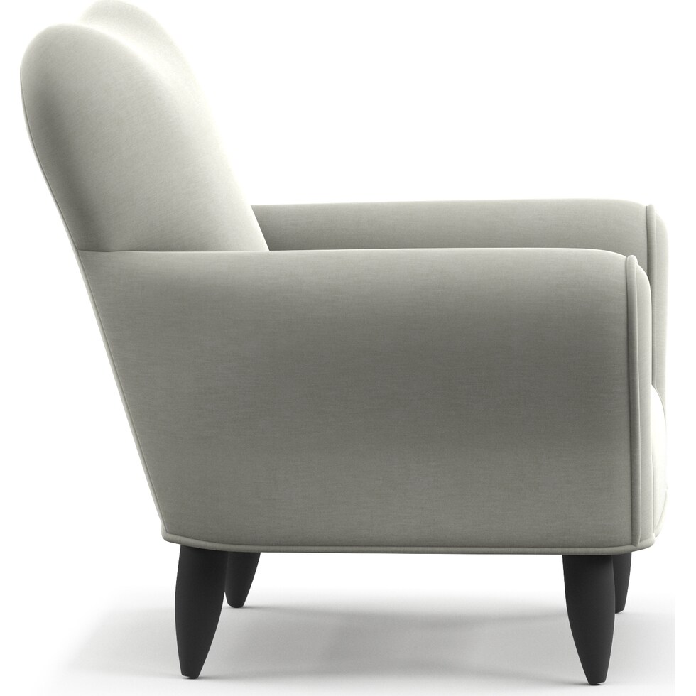 kady gray accent chair   