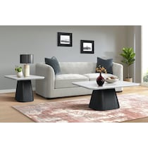 kai black coffee table   