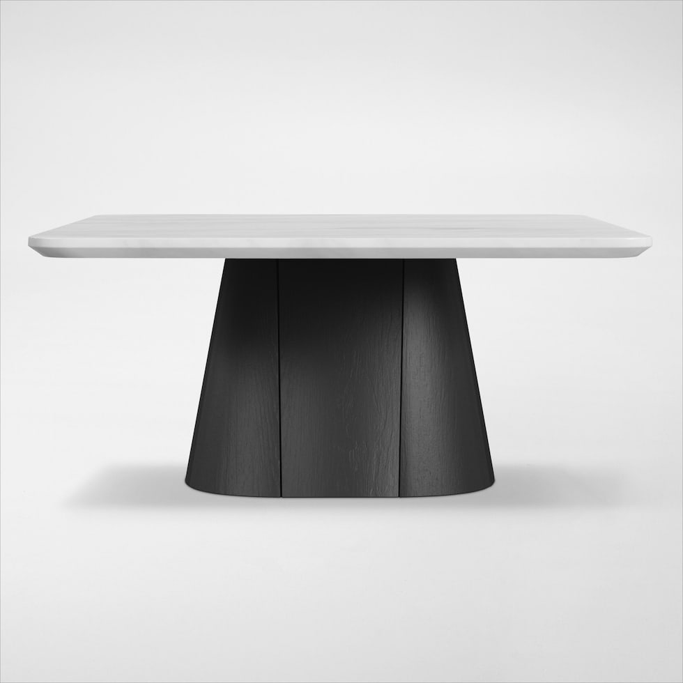 kai black coffee table   