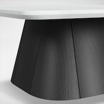 kai black coffee table   