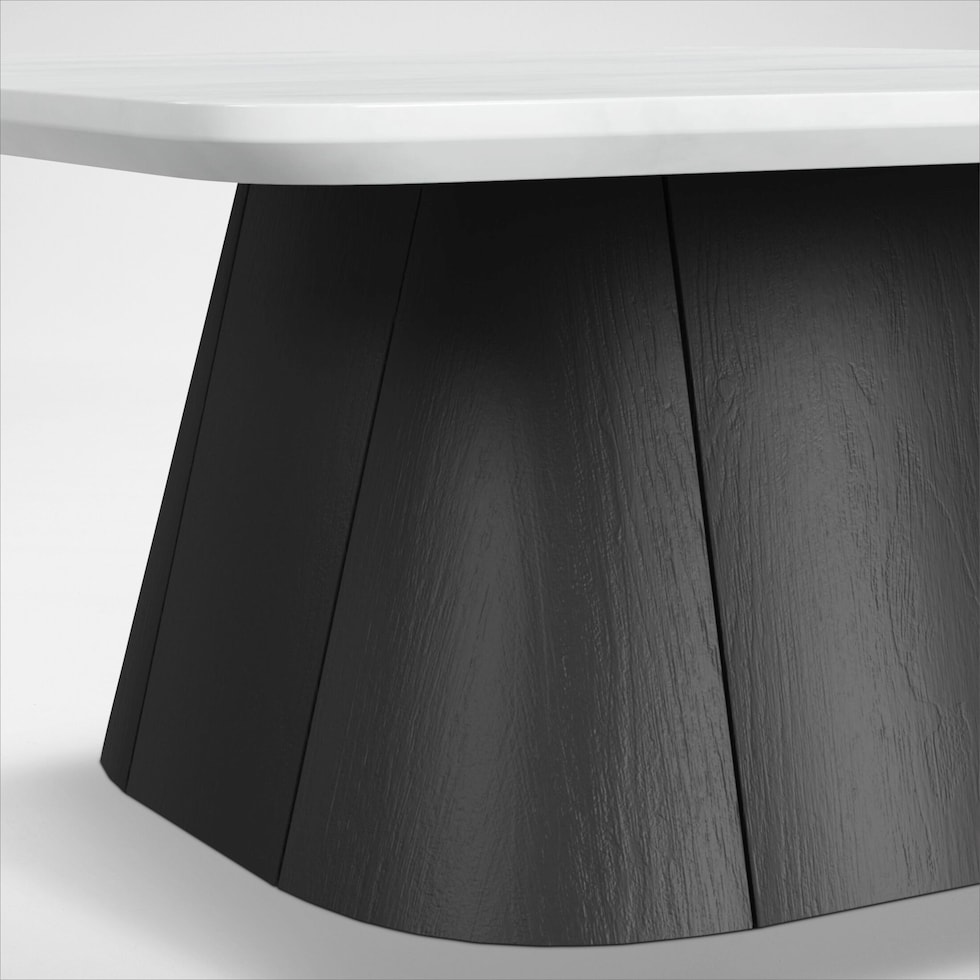 kai black coffee table   