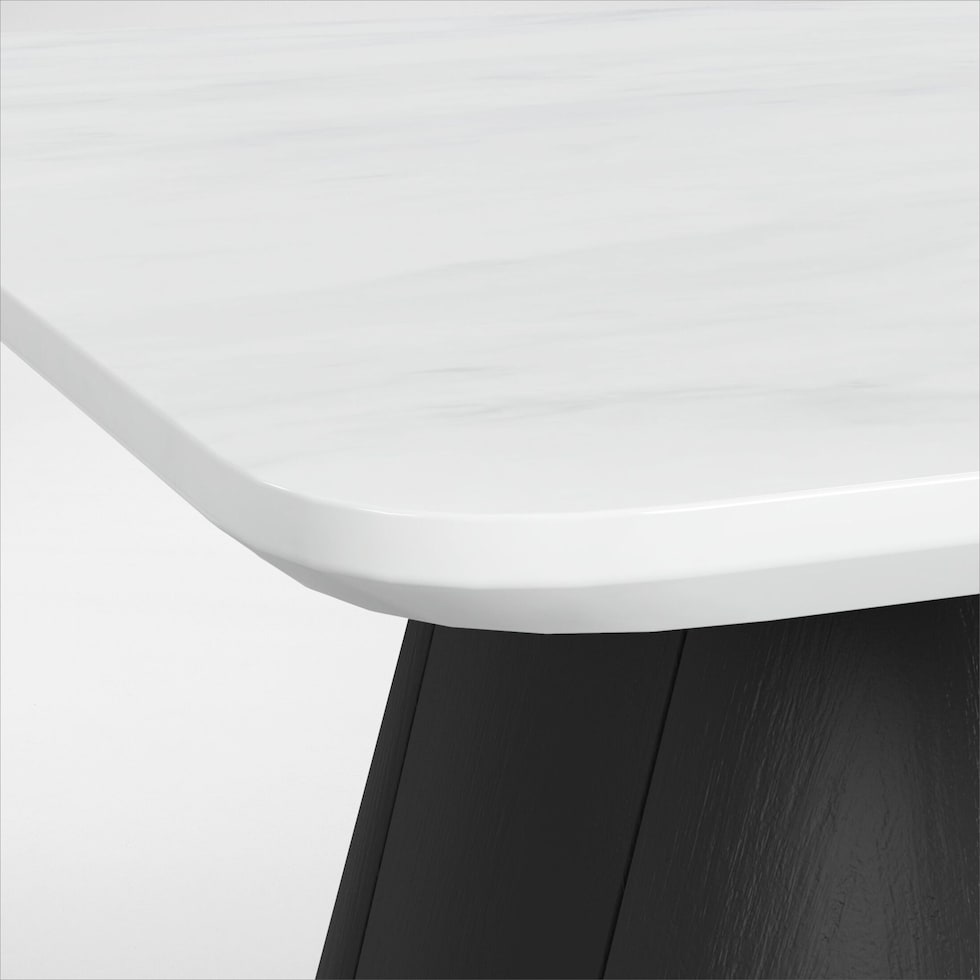 kai black coffee table   