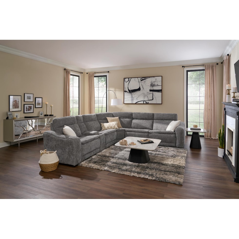 kai black coffee table   