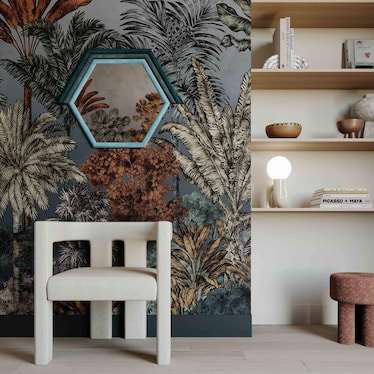 Kaia Prism Velvet Wall Mirror