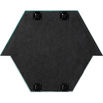 kaia blue wall mirror   