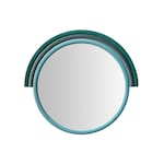 kaia blue wall mirror   