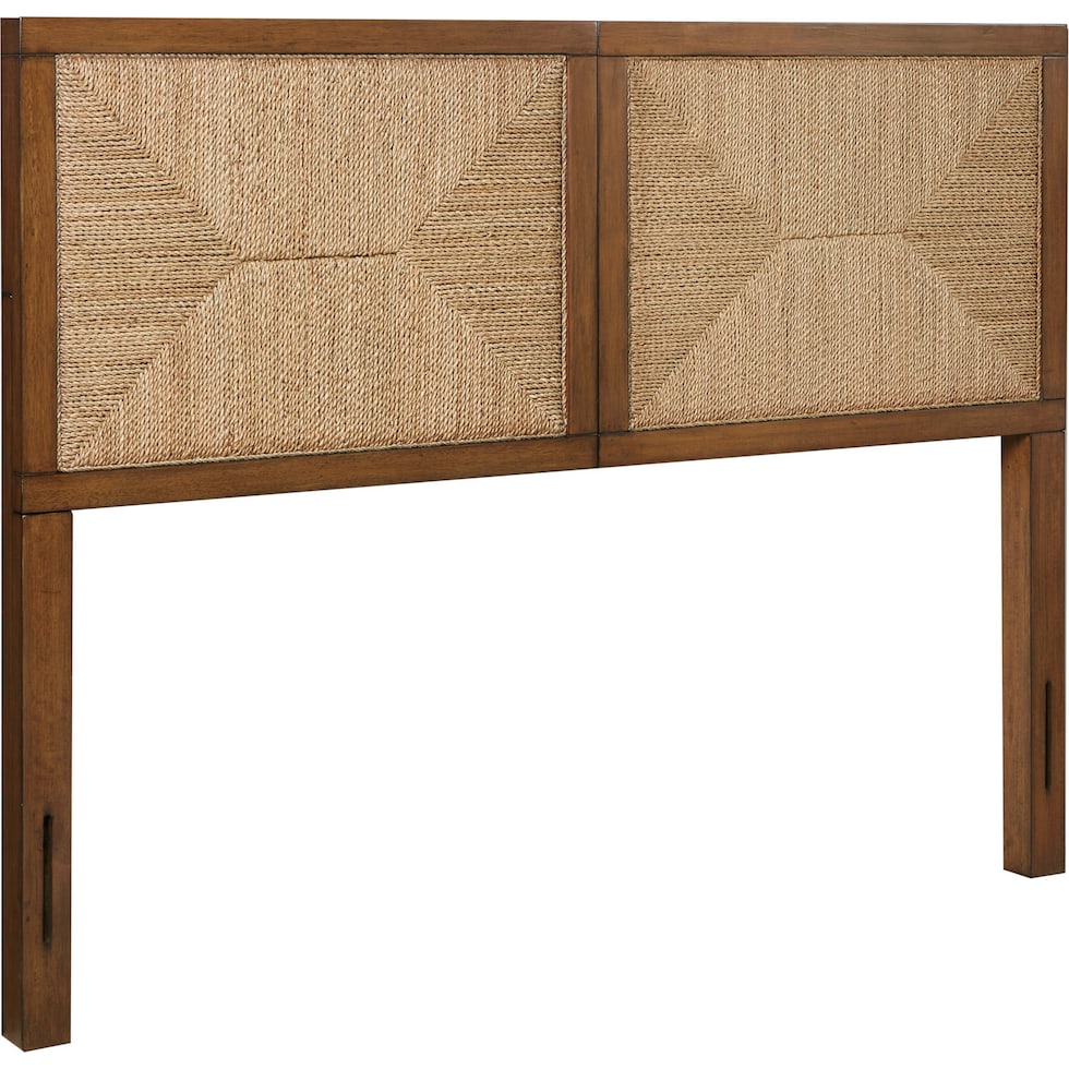 kaley natural queen headboard   