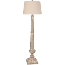 kalle brown floor lamp   