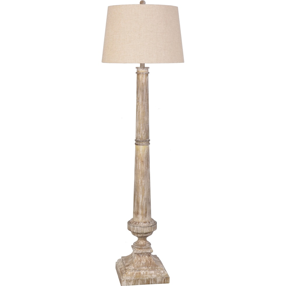 kalle brown floor lamp   