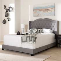 kallie gray king bed   