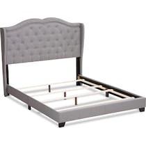 kallie gray king bed   