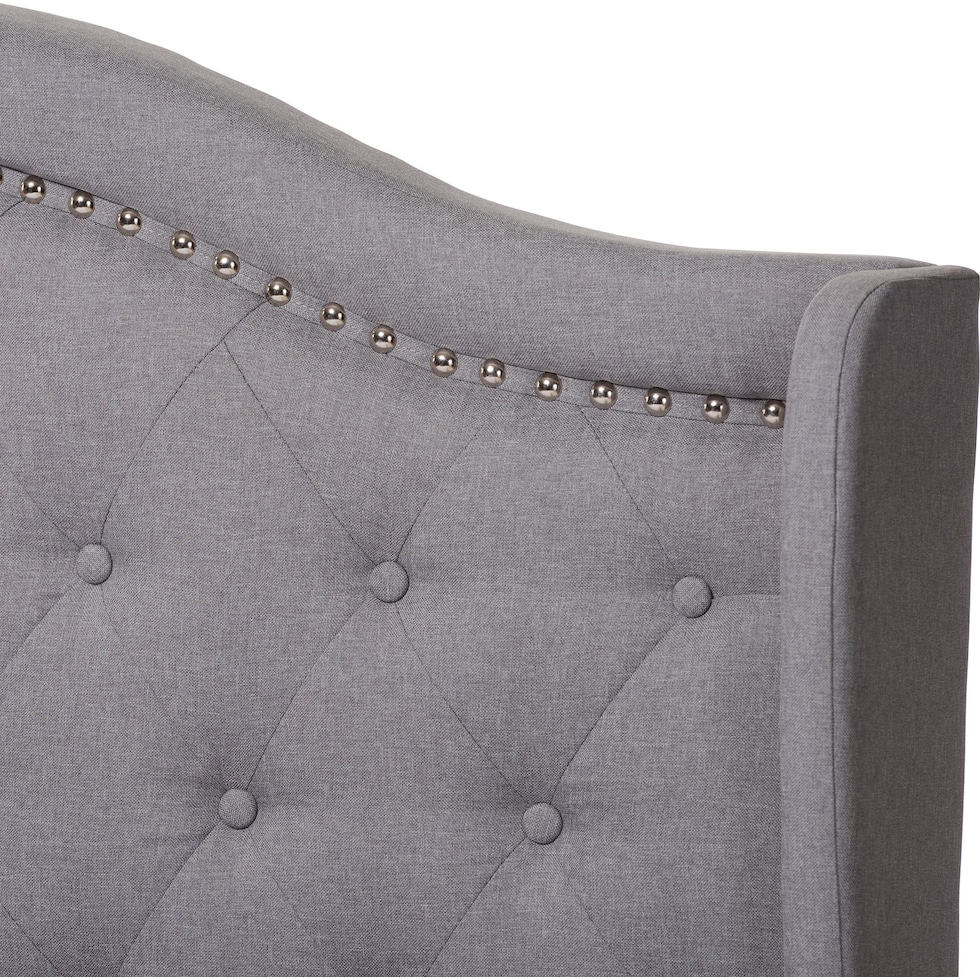 kallie gray king bed   