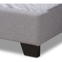 kallie gray king bed   