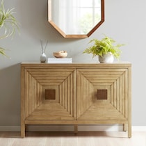 kameron light brown accent cabinet   