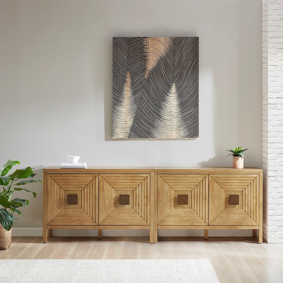 kameron light brown accent cabinet   