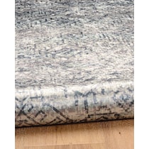 kamet gray blue area rug  x    