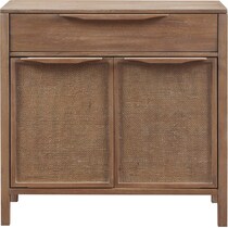 kami light brown accent cabinet   