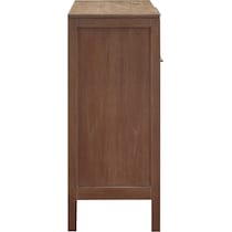 kami light brown accent cabinet   