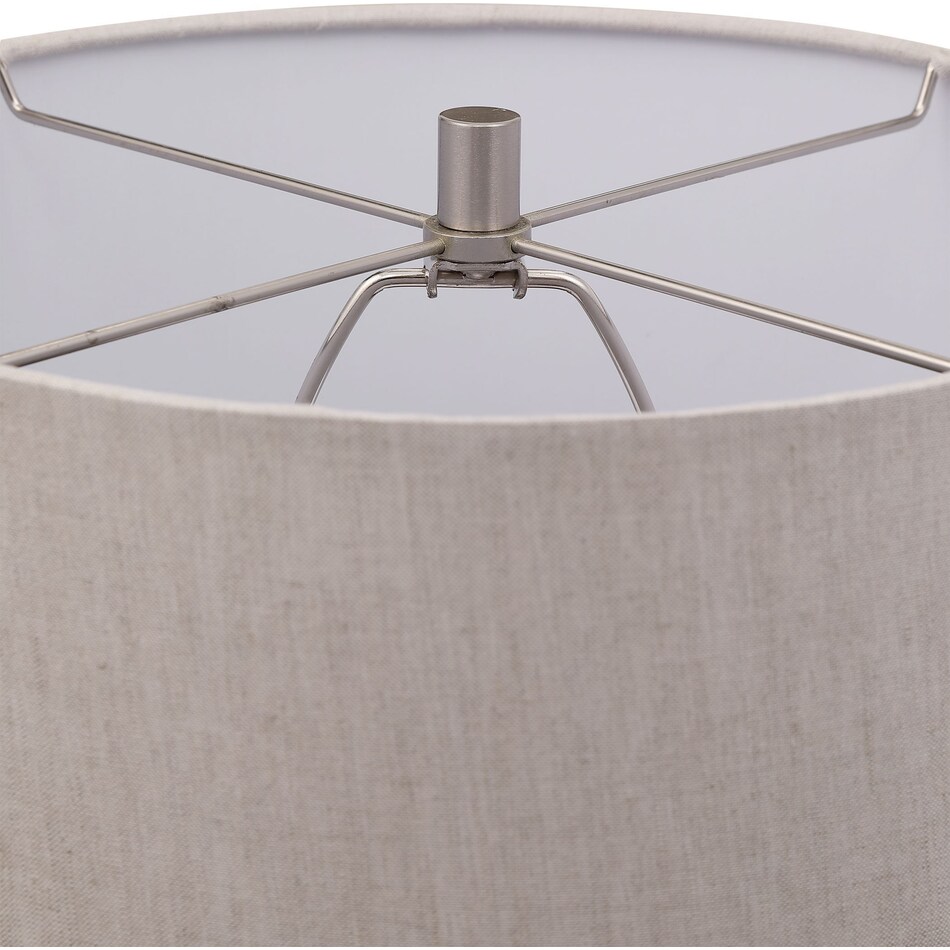 kandi gray table lamp   