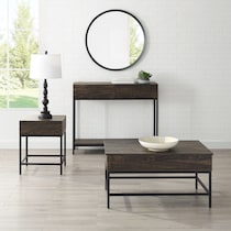 kaplan dark brown  pack tables   