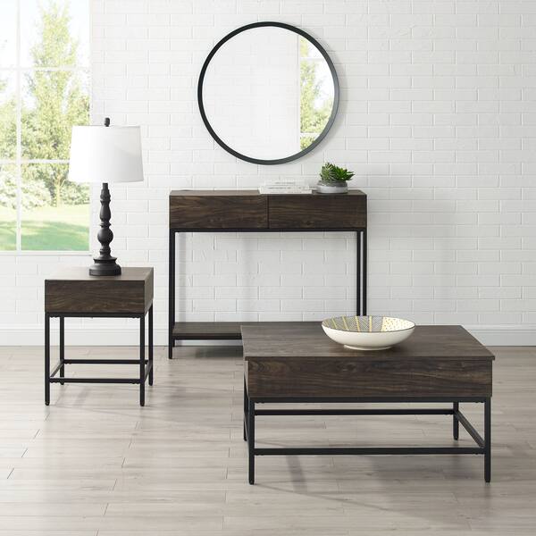 Kaplan 3Piece Table Set with Coffee Table, Console Table and End Table