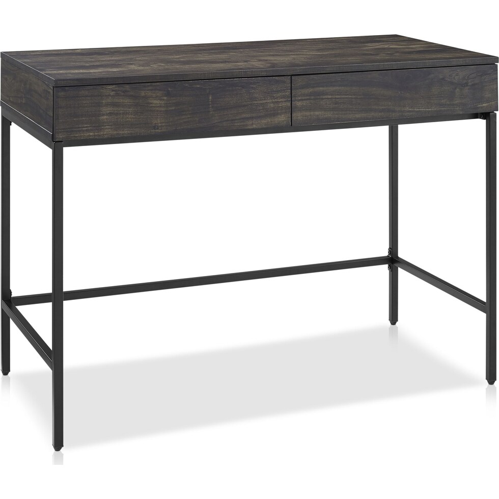 kaplan dark brown desk   