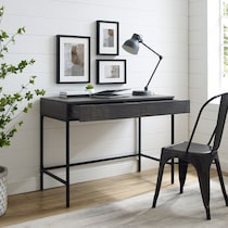 kaplan dark brown desk   