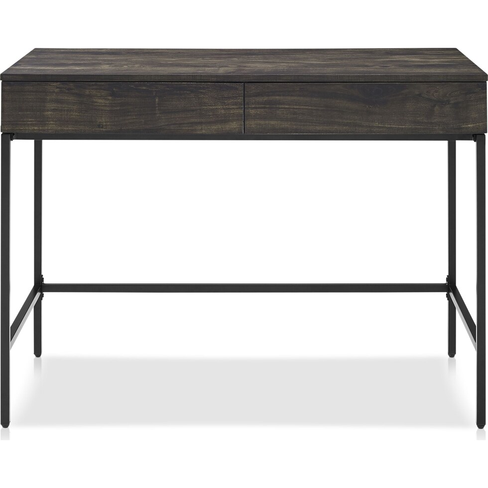 kaplan dark brown desk   