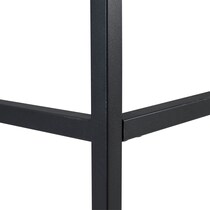 kaplan dark brown end table   