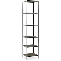 kaplan dark brown etagere   