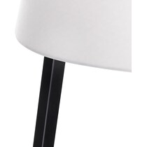 kara black floor lamp   