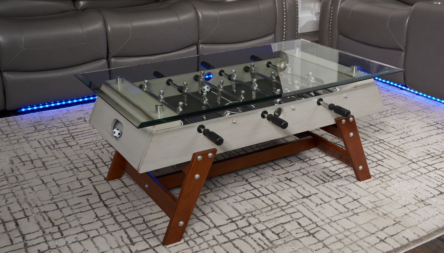 foosball coffee table value city