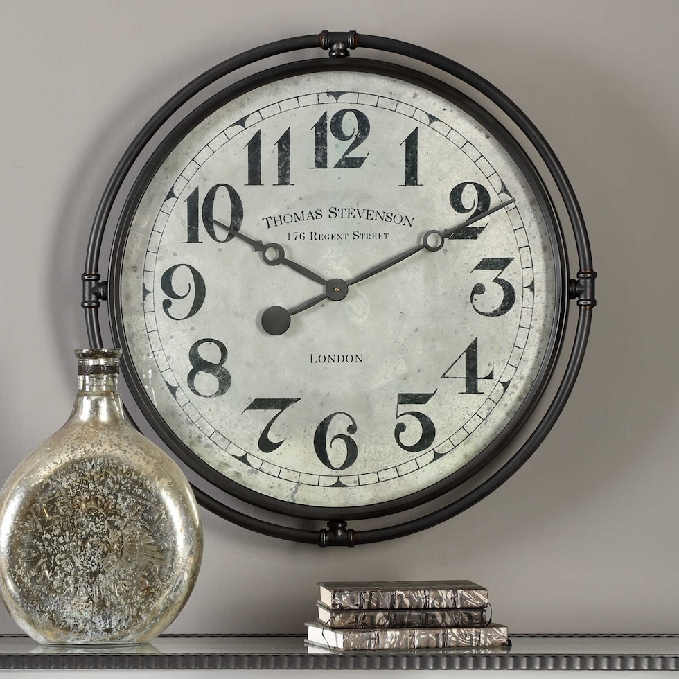 karlsson gray wall clock   