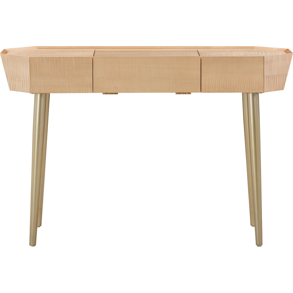 kasha light brown desk   