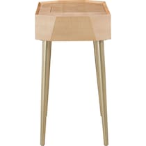 kasha light brown desk   