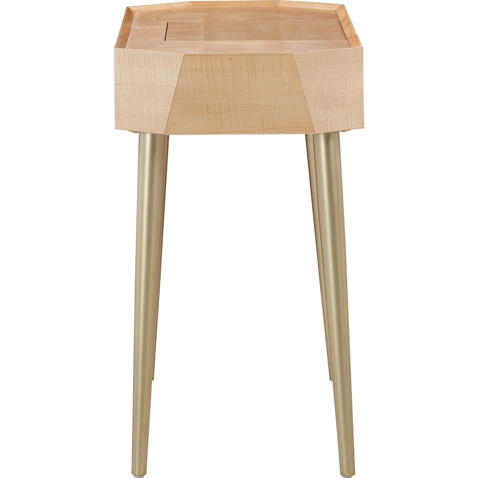 kasha light brown desk   