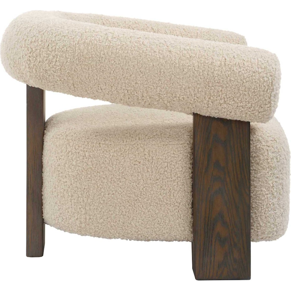 kate white accent chair   