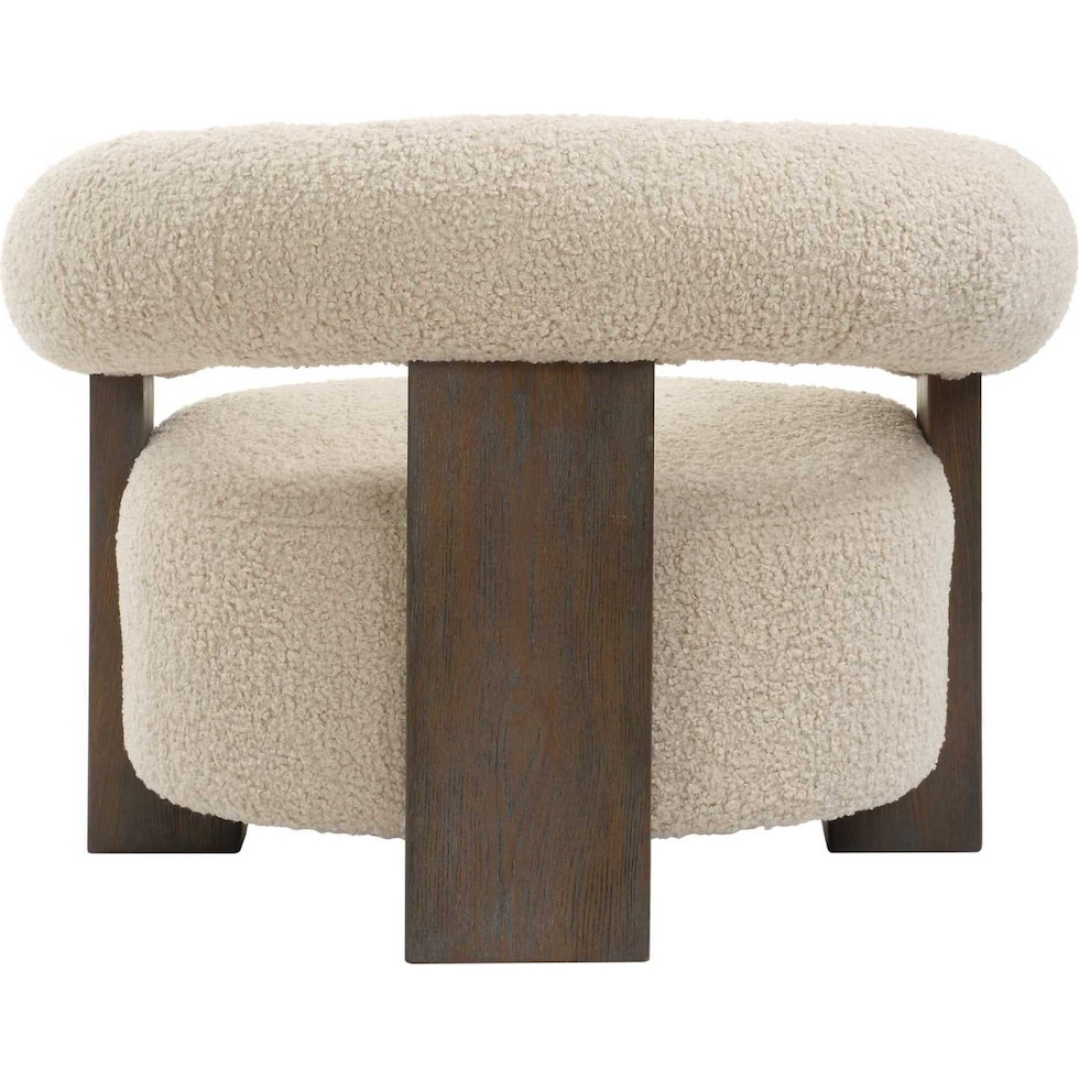 kate white accent chair   
