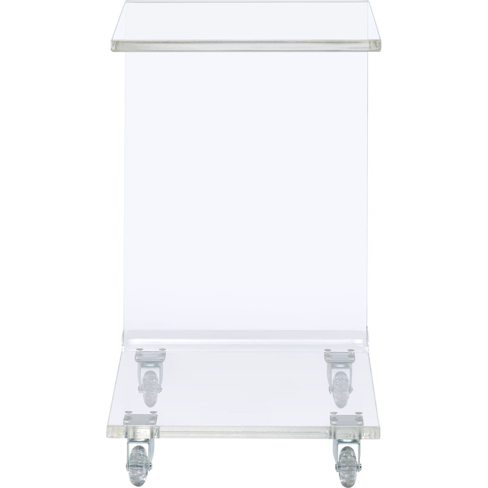 katie neutral side table   