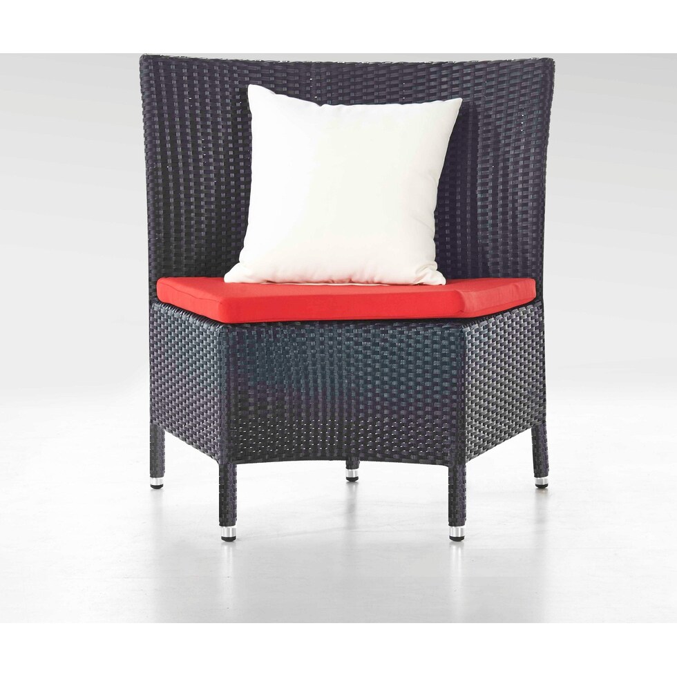 kauai black outdoor dinette   