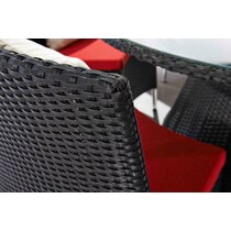 kauai black outdoor dinette   