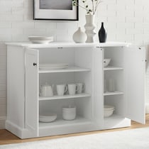 kauri white sideboard   